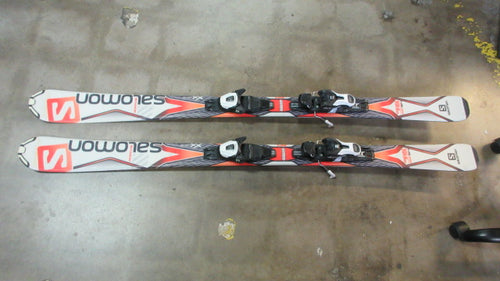 Used Salomon XDrive Downhill Skis w/ Salomon Bindings Size 154cm