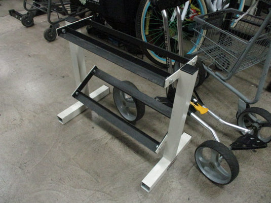 Used Titan Fitness Two Tier 25" Long Metal Dumbbell Rack