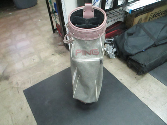 Used Ping Golf Cart Bag W/ Strap