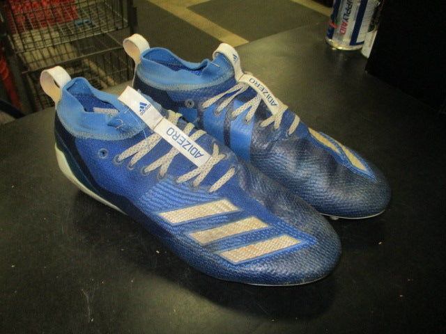 Load image into Gallery viewer, Used Adidas Adizero 8 Soccer Cleat in Blue Size 11
