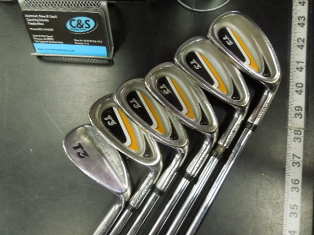 Load image into Gallery viewer, Used Walter Hagen T3 6 pc Right Hand Set With 6-9 Iron and P/S Wedge

