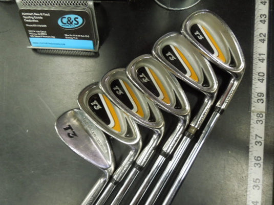 Used Walter Hagen T3 6 pc Right Hand Set With 6-9 Iron and P/S Wedge