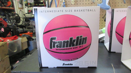 New Franklin B6 100 Intermediate Basketball - Pink