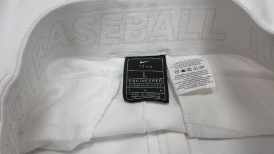Used Nike Vapor Youth Large White Open Bottom Baseball Pants