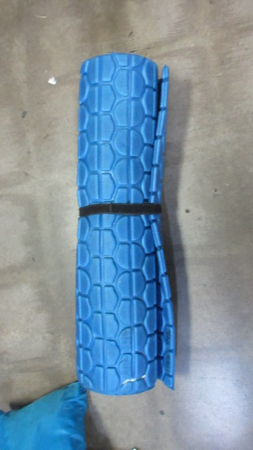 Used Blue Foam Sleeping Pad