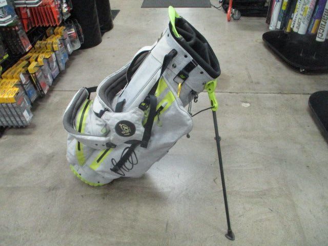 Load image into Gallery viewer, Used Vice Grey/Green Golf Stand Bag
