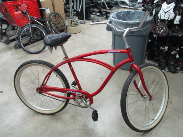 Load image into Gallery viewer, Used Mango Macaw 26" Men's Red Cruiser Bike
