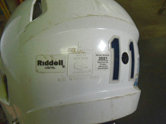 Used Riddel Victor-i Youth Football Helmet Size L/XL Last Cert 2021