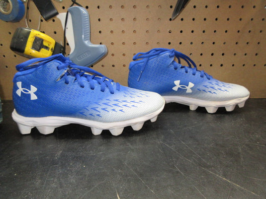 Used Under Armour Spotlight Franchise 4 RM Jr. Football Cleats - Size Youth 5.5