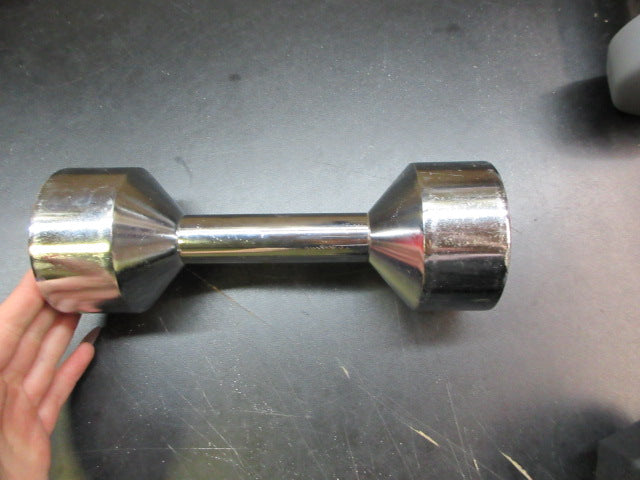 Load image into Gallery viewer, Used Vintage Joe Weider Chrome Dumbbells Screw On Weights - 10lb
