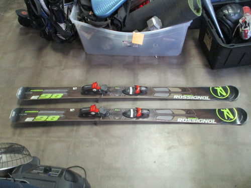 Used Rossignol E98 Experience Powder Skis w/ Dynastar legend Bindings - 180 cm