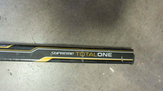 Used Bauer Supreme Total One Intermediate Hockey Stick - wear