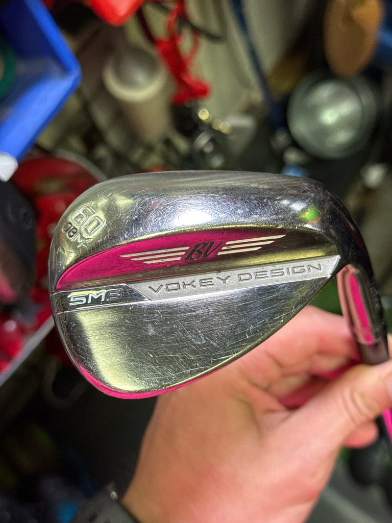 Load image into Gallery viewer, Used Titleist Vokey Design SM8 60º Right Hand M Grind Lob Wedge
