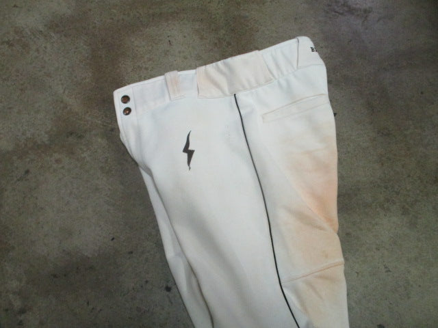 Load image into Gallery viewer, Used Bruce Bolt Baseball Shorts in White and Maroon Size Small
