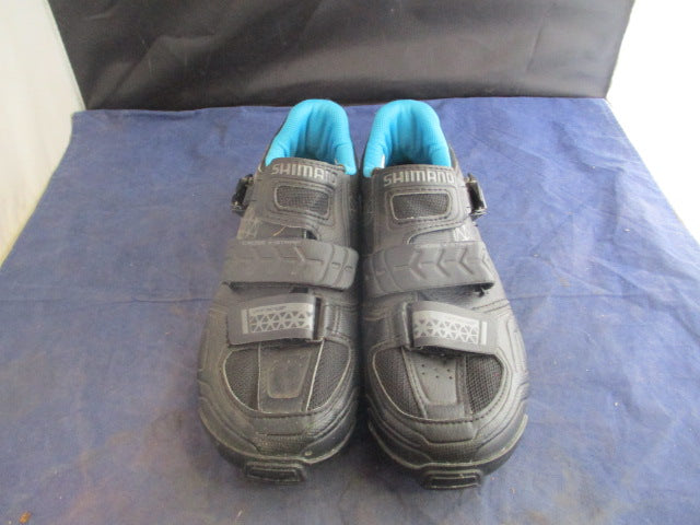 Load image into Gallery viewer, Used Shimano Offset Torbal Bicycle Shoes Adult Size 7.2
