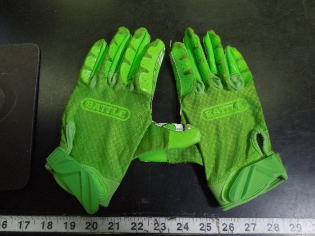 Load image into Gallery viewer, Used Battle Sports Money Man 2.0 Football Receiver Gloves Size Large
