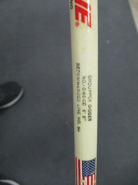 Used Hurricane Groupper Digger 6' 6' Rod With PENN Longbeach 66 Reel