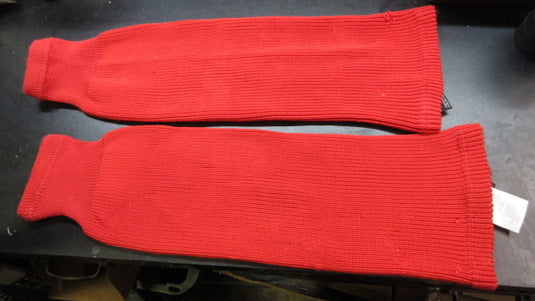Used Bauer Team Hockey Socks Youth Size XL - holes