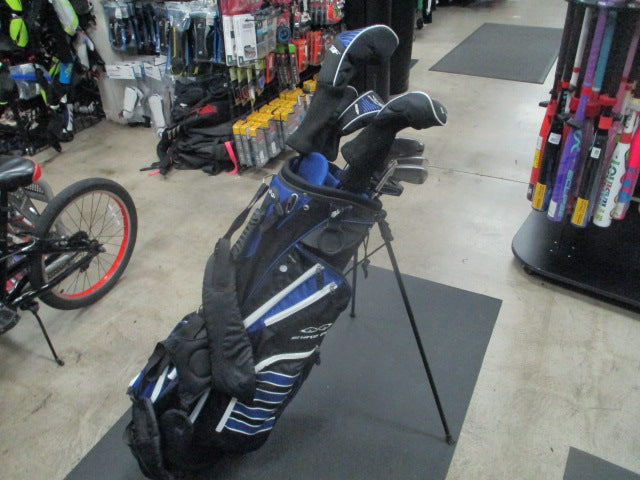 Load image into Gallery viewer, Used Snake Eyes SDF 15 Piece Complete Golf Set w/ Bag
