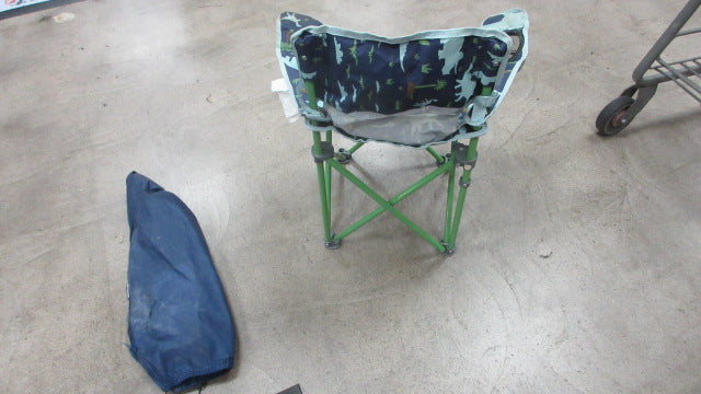 Load image into Gallery viewer, Used Camping Youth Chair Green/Blue

