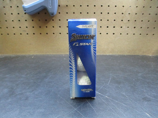 Used Srixon Star Golf Balls - QTY 3