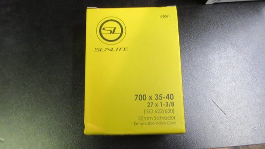 New Sunlite Tube 700x 35-40 Shrader Valve
