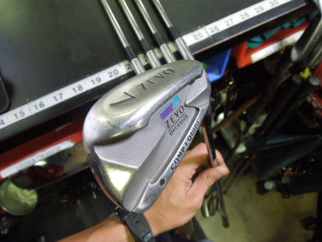 Load image into Gallery viewer, Used Zevo Comp Equipe Attack Zone Oversized Right Hand 11pc Golf Club Set
