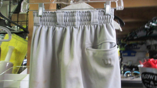 Used Wilson Elastic Bottom Baseball Pants - Size Youth Medium