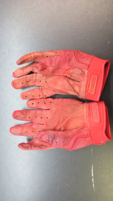 Load image into Gallery viewer, Used Franklin Batting Gloves - Youth Large
