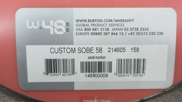 Load image into Gallery viewer, Used Sobe Energy 155cm Snowboard w/ Cover

