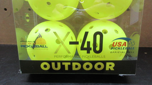 Franklin -40 Outdoor Pickleballs - 6 Pack