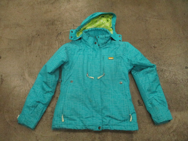 Load image into Gallery viewer, Used Morrow Blue Snow Jacket Size Small
