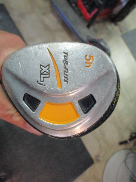 Used Top Flite XLJ Junior Golf Set Driver,5W,5H,5,7,9 Iron - LH