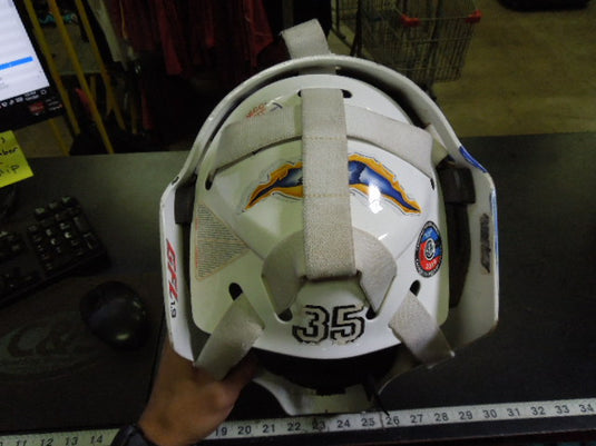 Used CCM GFL 1.9 Senior Ice Hockey Goalie Mask Size 6 3/4 - 7 1/4