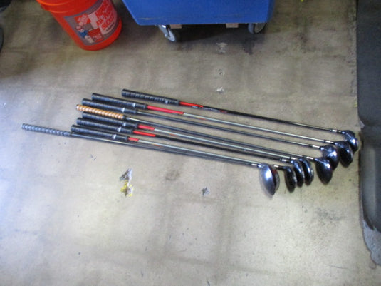 Used Adams Golf I- Drive Hybrid Set 2-9 PH Driver Missing 4 , 6 Hybrid - LH