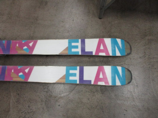 Used Elan Bliss 155cm Powder Ski With Elan Bindings