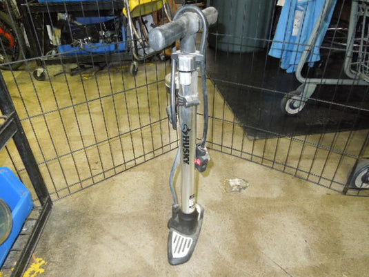 Used Husky Bike Floor Pump with Preasure Gauge