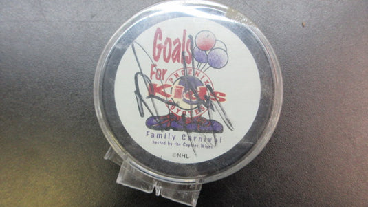 Phoenix Coyotes Signed Puck In Case