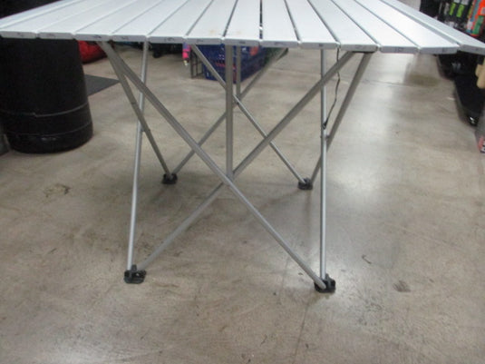 Used Portable Folding Camp Table (Damaged Still Usable)
