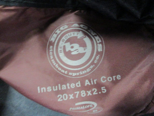 Used Big Agnes Insulated Air Core 20X78X2.5