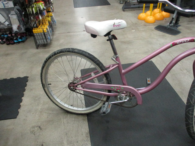 Load image into Gallery viewer, Used Evo Bonsai 24&quot; Cruiser Bike (Seat Has Wear)
