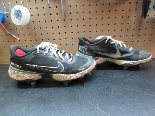 Used Nike Alpha Huarache Elite 3 Low Metal Baseball Cleats - Size 7.5