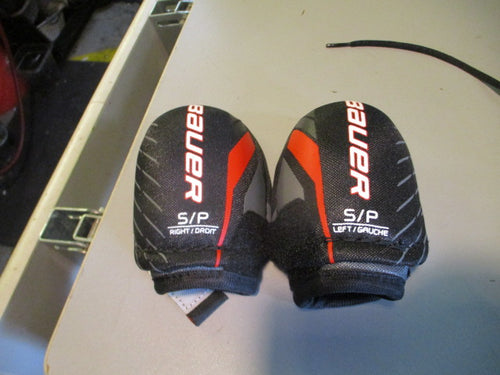 Used Bauer LiL Sport Size Youth Small Hockey Elbow Pads