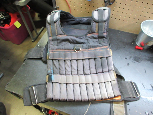 Used Fitness Gear Adjustable Weighted Vest - 40Lbs