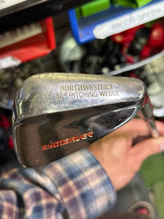 Vintage Northwestern Shot Saver 50º Left Hand Pitching Wedge