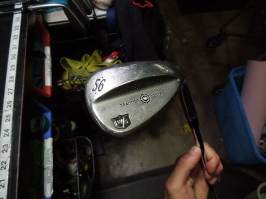 Used Wilson Staff FG Tour Traction Control 56º 11b Right Hand Sand Wedge