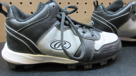 Used Rawlings Vertex Mid Youth Baseball Cleats - Size 1.5