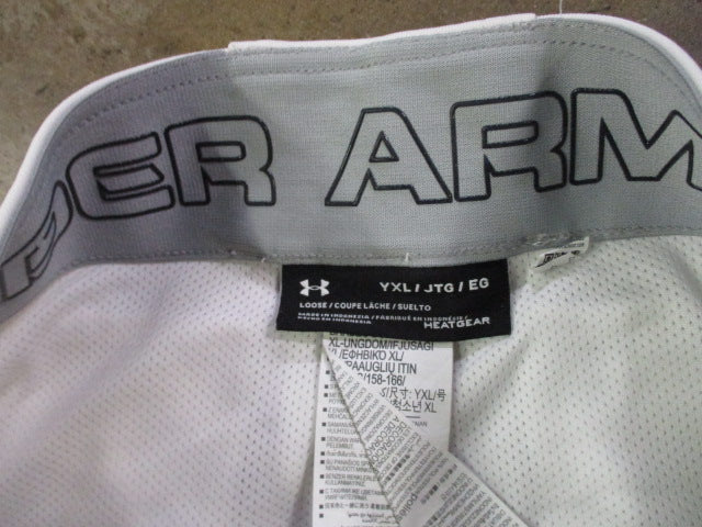 Load image into Gallery viewer, Used Under Armour Open Bottom Size Youth XL Baseball Pants
