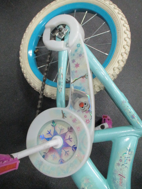 Load image into Gallery viewer, Used Huffy Frozen Disney 14&quot; Childrens Bicycle
