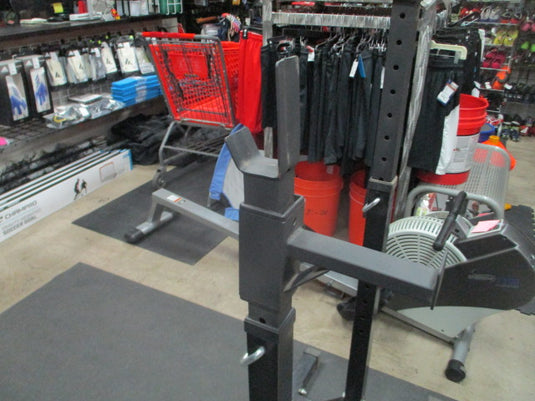 Used Free Standing 2 Piece Adjustable Squat Rack